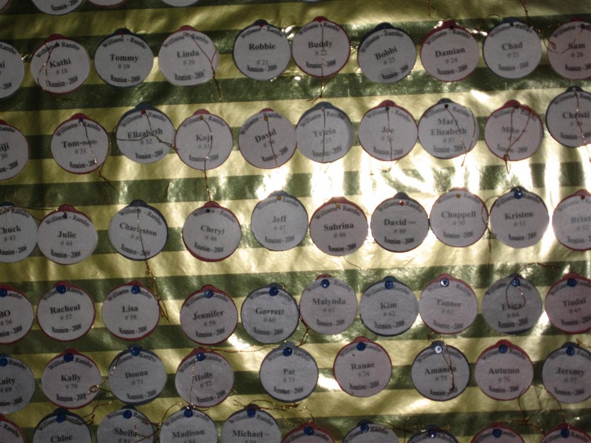 Williams Family Reunion 2006 49