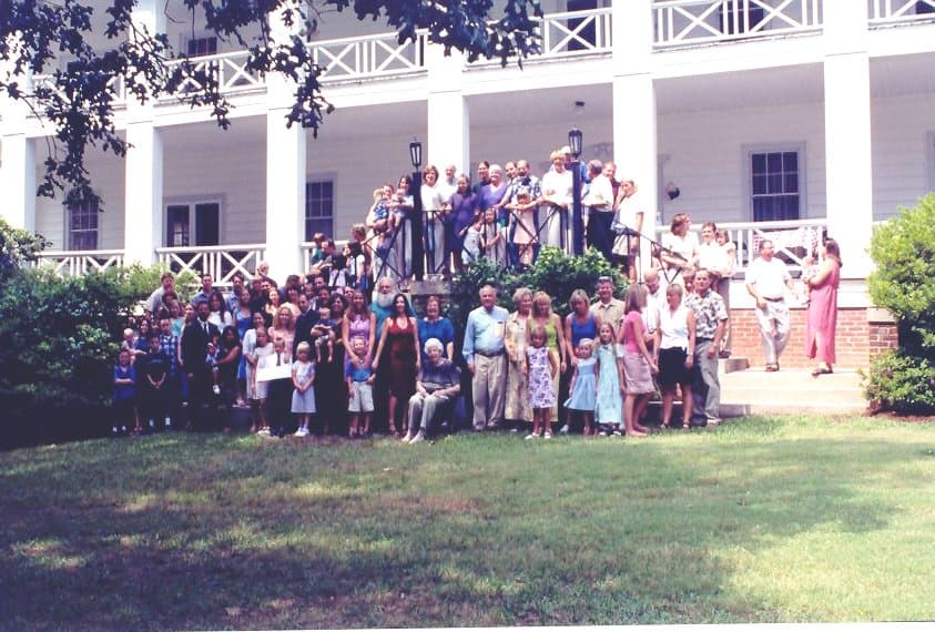The Williams Family at the Reunion